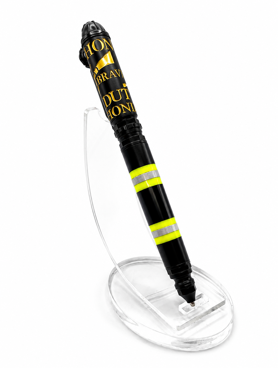 Firefighter Push & Lock Pen