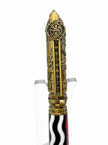 Firefighter Push & Lock Pen