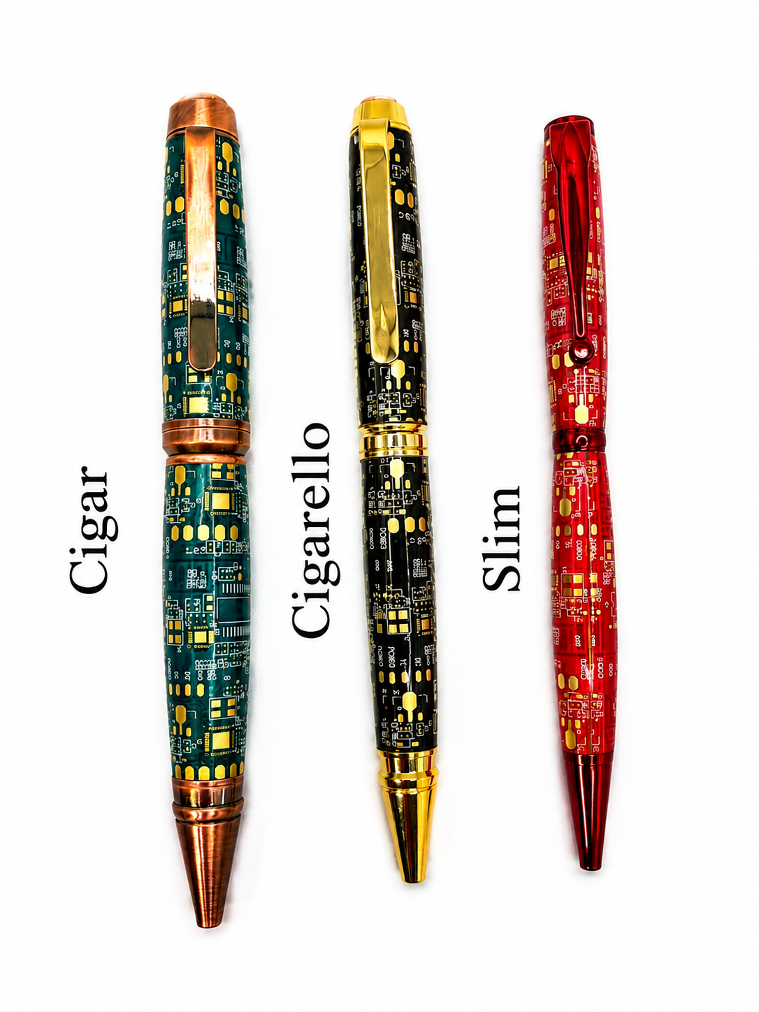 Cigar Twist Pen Circuit Board