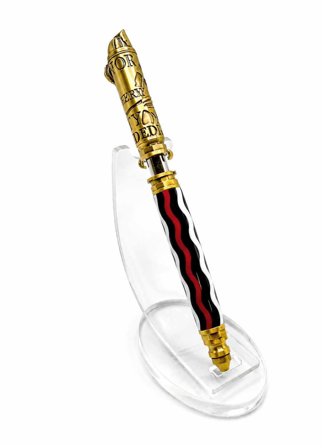 Firefighter Push & Lock Pen