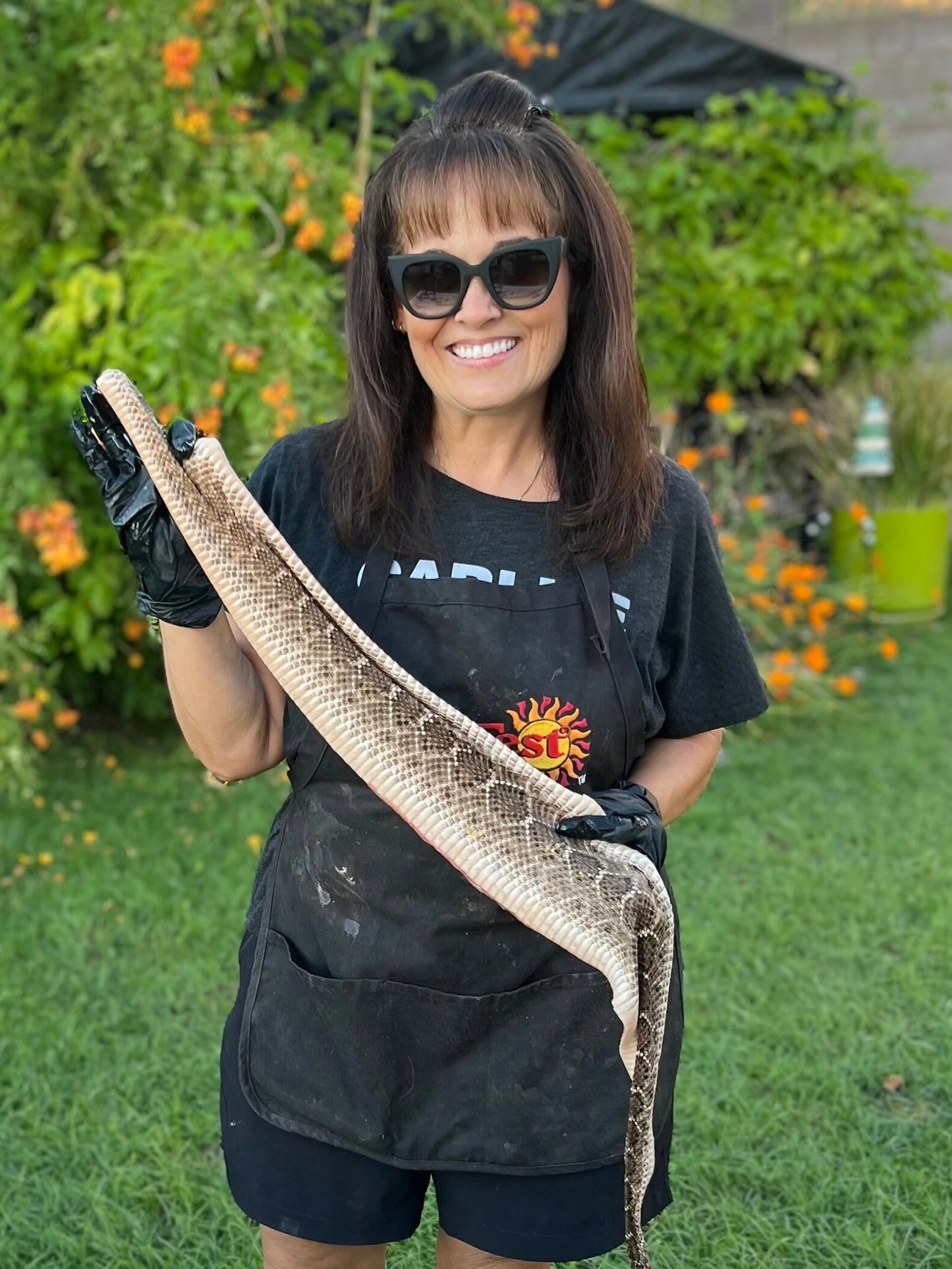 Western Diamondback Rattlesnake Skin Pen
